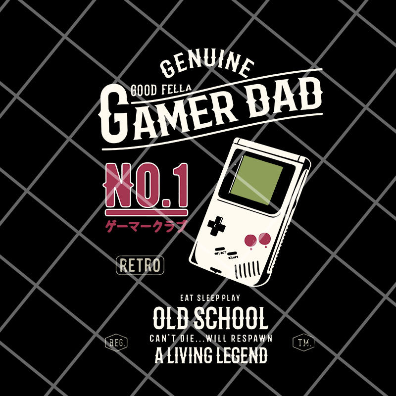 gamer dad svg, png, dxf, eps digital file FTD12052111