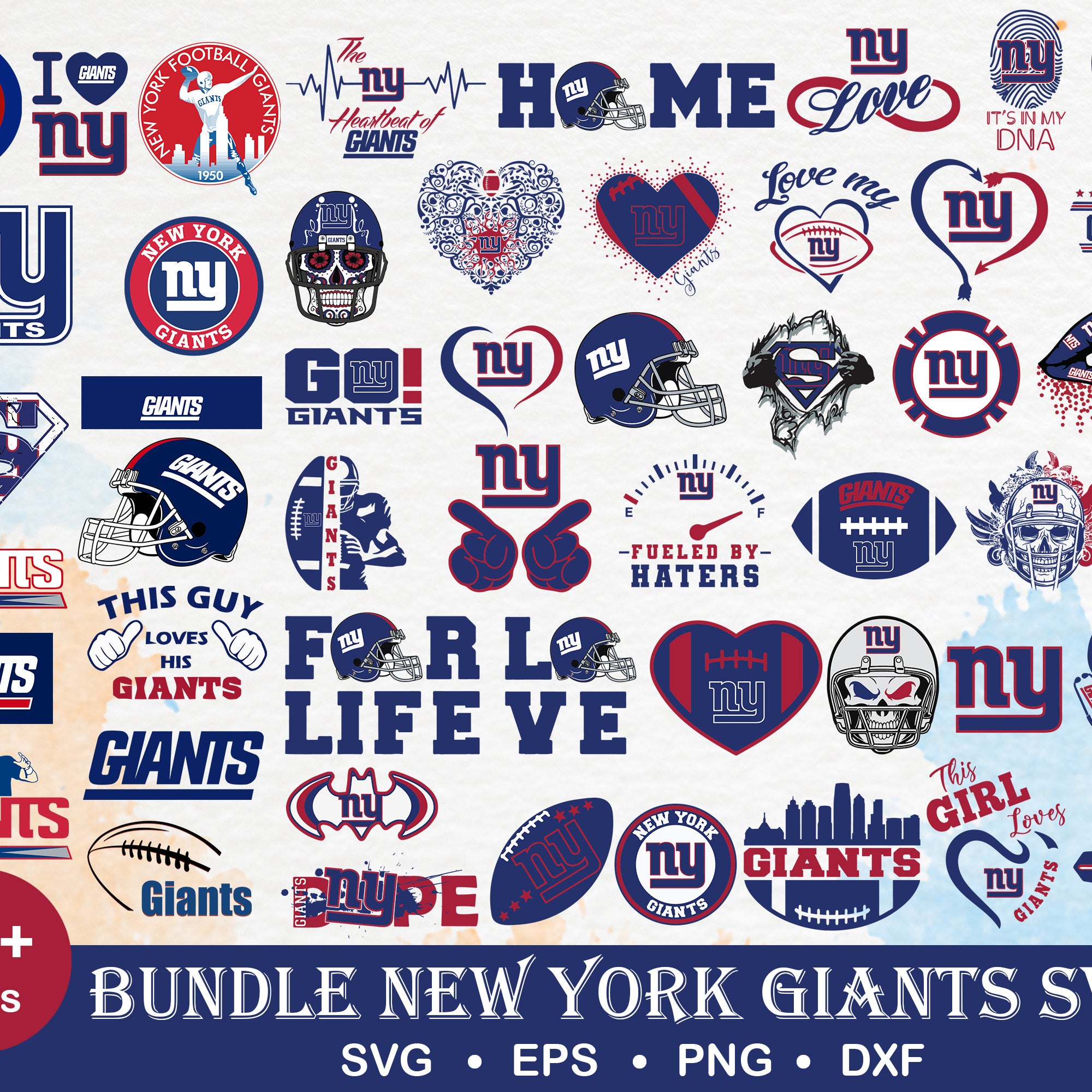 60+ New York Giants bundle svg, Giants bundle svg, Nfl svg, png, dxf ...