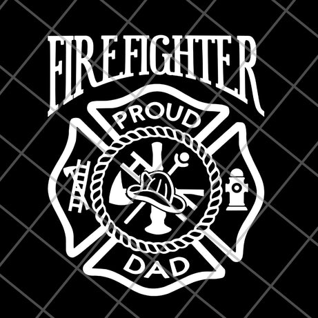 Firefighter DAD svg, png, dxf, eps digital file FTD03062105