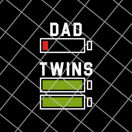 dad twins svg, png, dxf, eps digital file FTD14052115