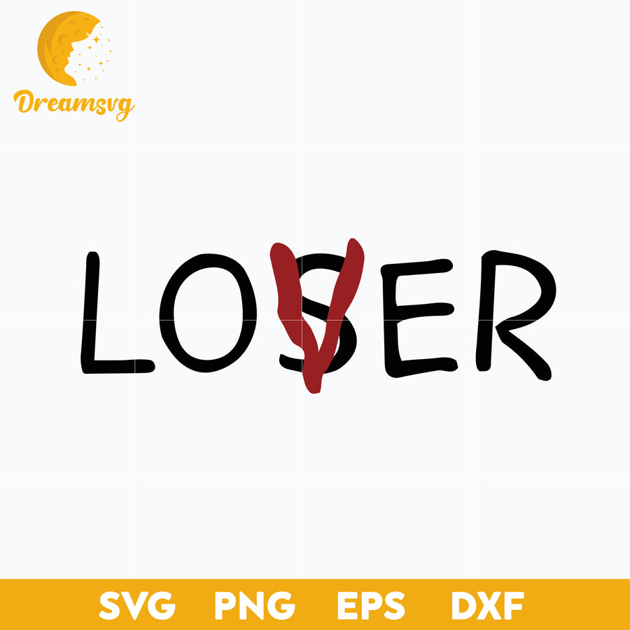 Loser Svg, Halloween svg, png, dxf, eps digital file.