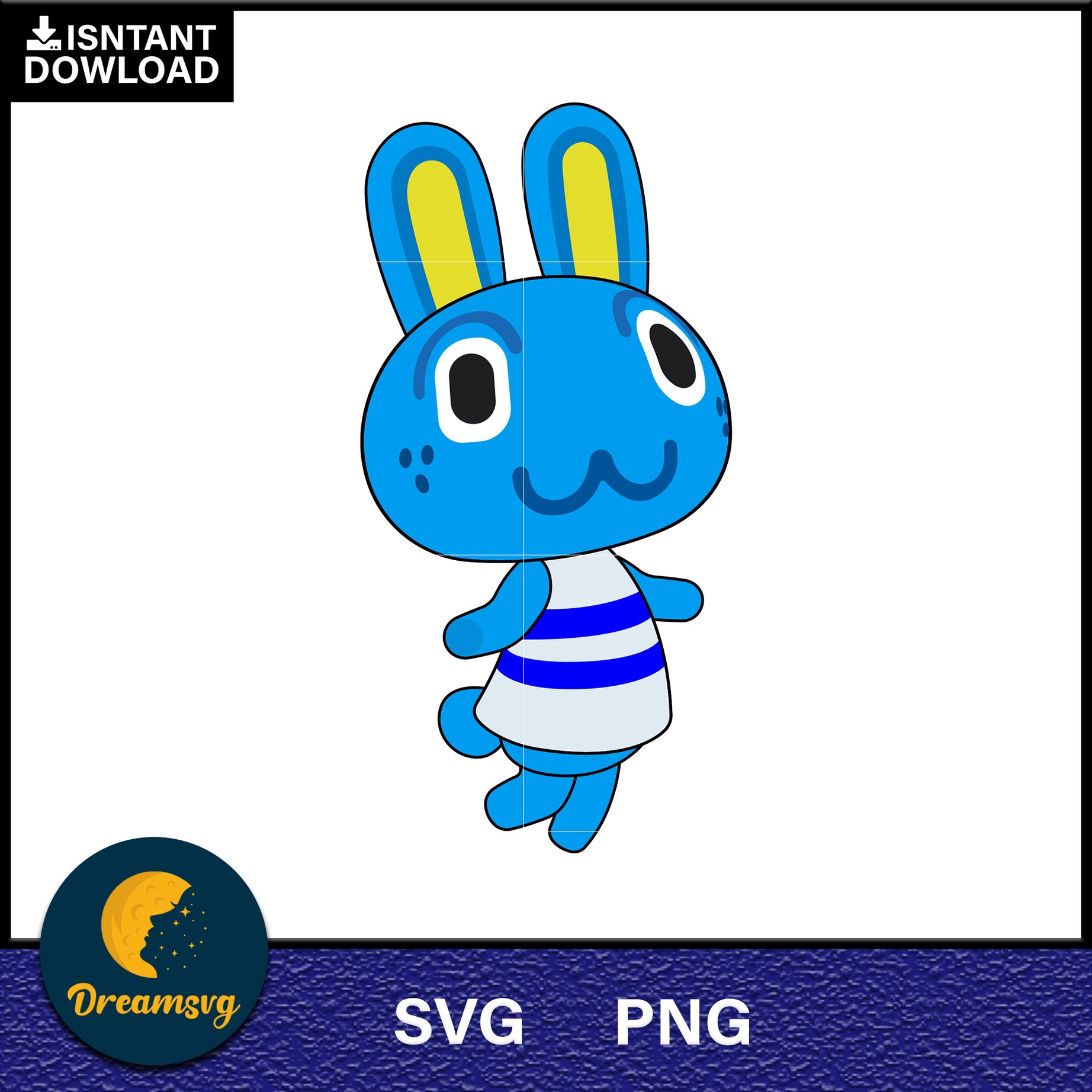 Hopkins Animal Crossing Svg, Animal Crossing Svg, Animal Crossing Png, Cartoon svg, svg, png digital file