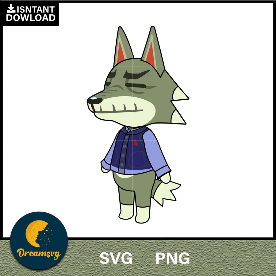 Dobie Animal Crossing Svg, Animal Crossing Svg, Animal Crossing Png, Cartoon svg, svg, png digital file