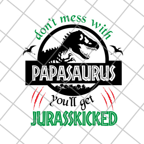 Papa Saurus svg, png, dxf, eps digital file FTD24052103