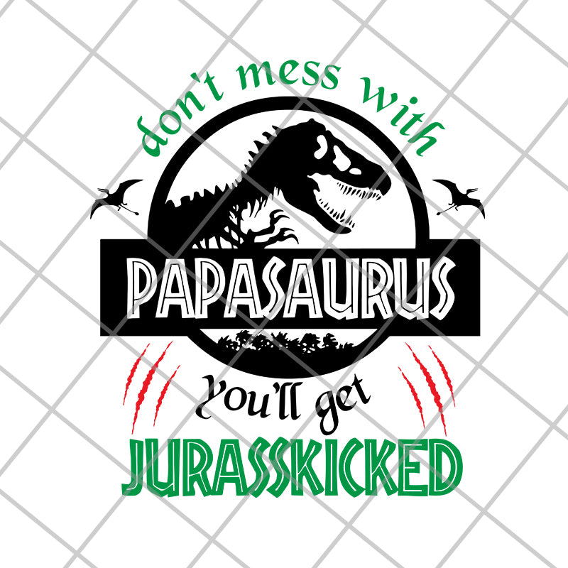 Papa Saurus svg, png, dxf, eps digital file FTD24052103