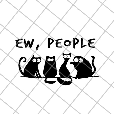 Ew people cats svg, png, dxf, eps digital file FN11062114