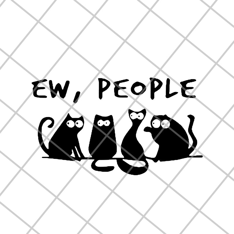 Ew people cats svg, png, dxf, eps digital file FN11062114