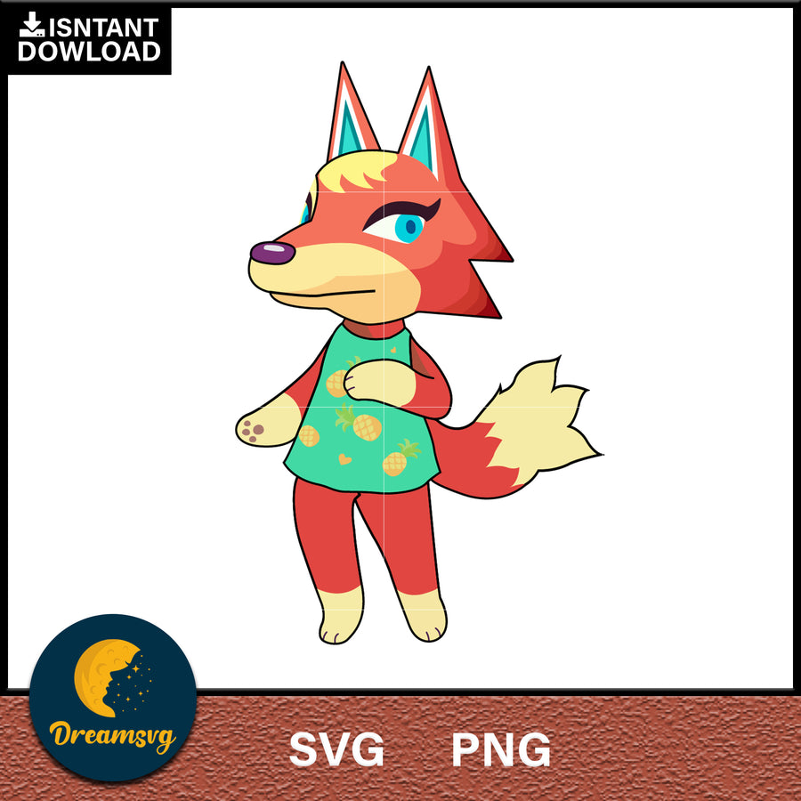 Layered Animal Crossing Svg, Animal Crossing Svg, Animal Crossing Png, Cartoon svg, svg, png digital file