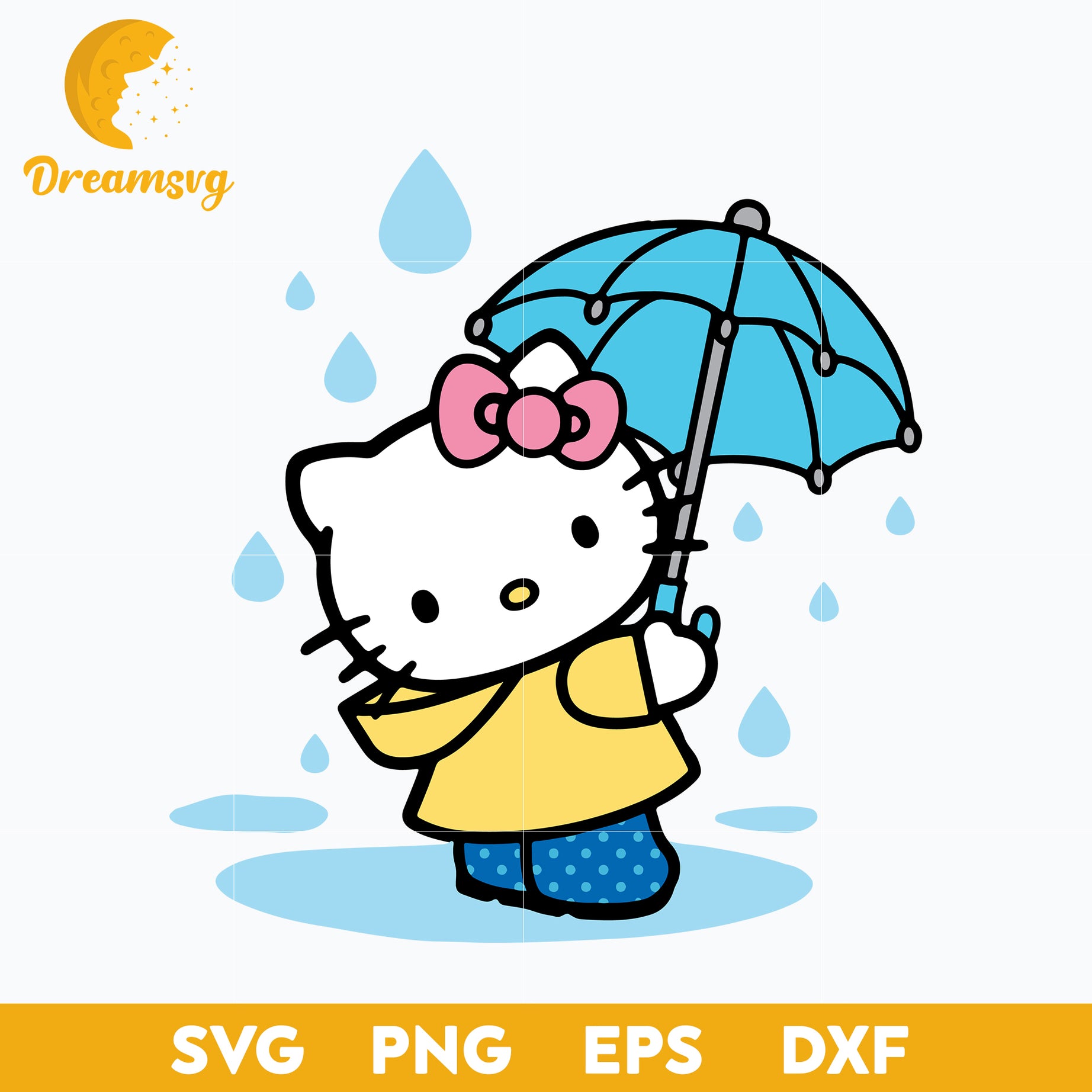 Hello Kitty Svg, Hello kitty characters, Hello Kitty cartoon svg, Cartoon svg, png, dxf, eps digital file