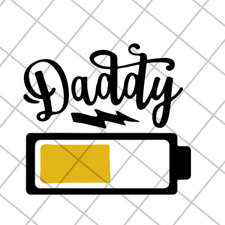 Daddy svg, Fathers day svg, png, dxf, eps digital file FTD04052104