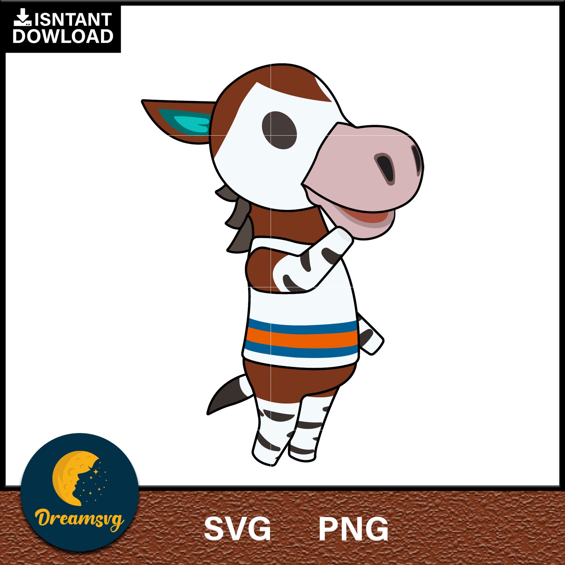 Papi Animal Crossing Svg, Animal Crossing Svg, Animal Crossing Png, Ca ...
