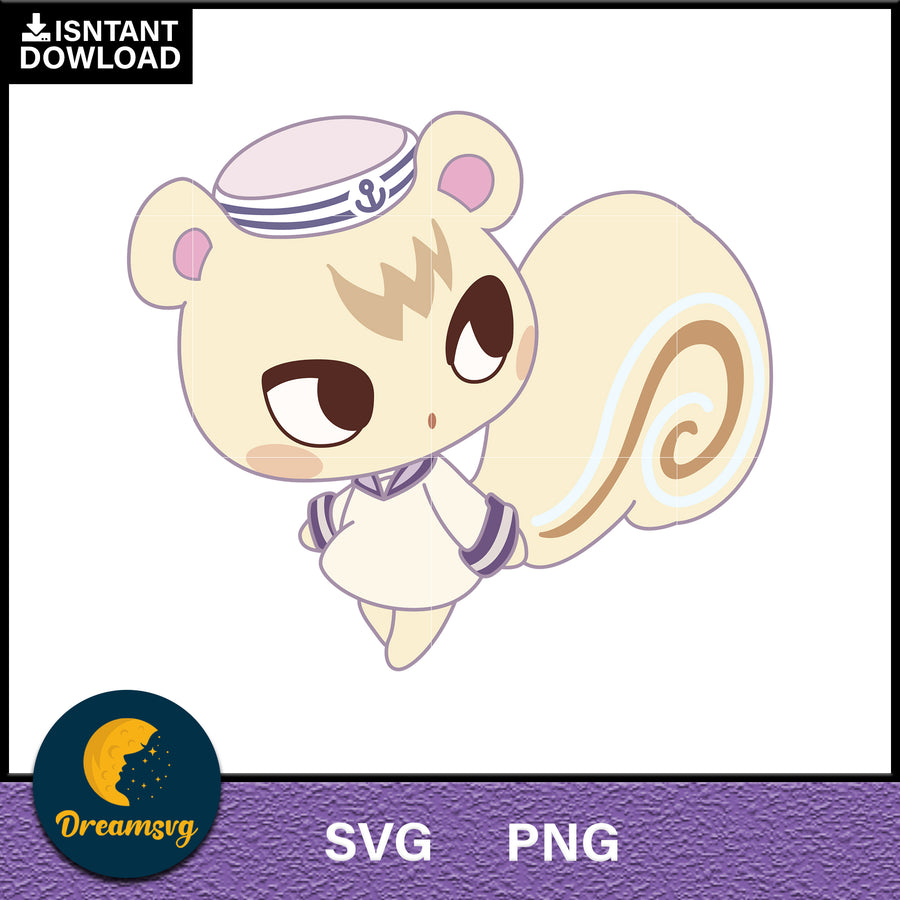 Marshal Animal Crossing Svg, Animal Crossing Svg, Animal Crossing Png, Cartoon svg, svg, png digital file