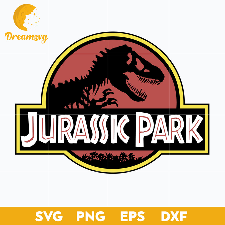 Jurrassic Park svg, Jurassic Park Logo Svg, Jurassic World Svg, Jurassic Park Cut File, Dinosaur svg, Cartoon svg, png, dxf, eps digital file