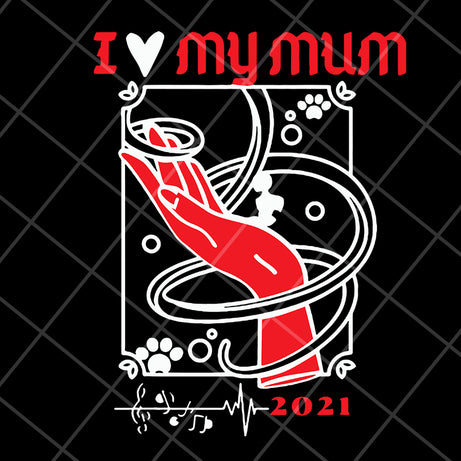 Mothers day 2021 is a giving for her svg, Mother's day svg, eps, png, dxf digital file MTD15042102