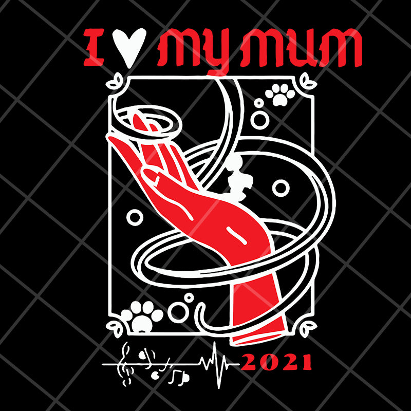 Mothers day 2021 is a giving for her svg, Mother's day svg, eps, png, dxf digital file MTD15042102
