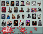 Jason Voorhess PNG Bundle, Jason Voorhess Halloween, Scary Halloween, Horror Characters, Halloween svg, png digital file.