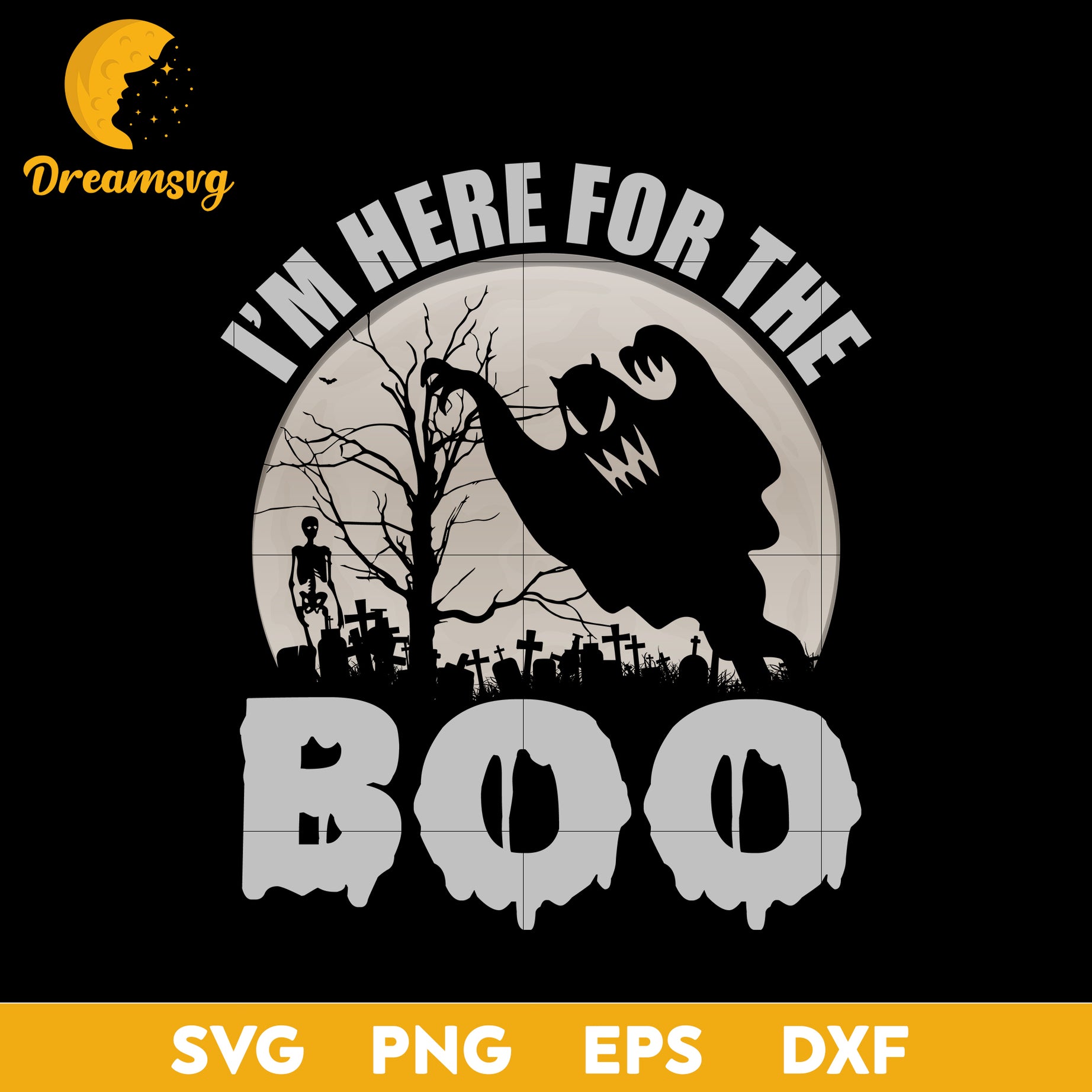 I'm here for the boo svg, Halloween svg, png, dxf, eps digital file.