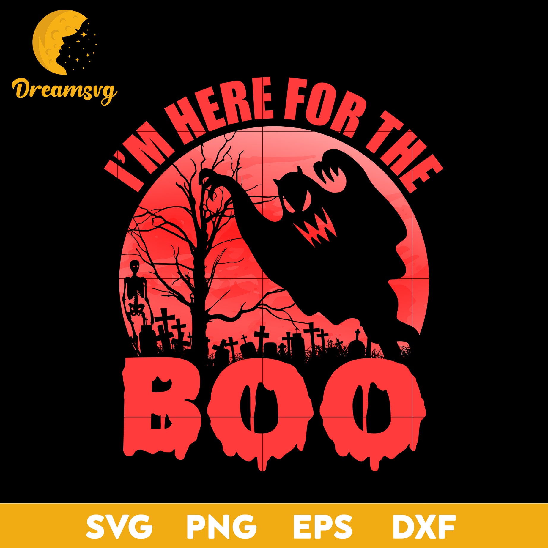 I'm here for the boo svg, Halloween svg, png, dxf, eps digital file.