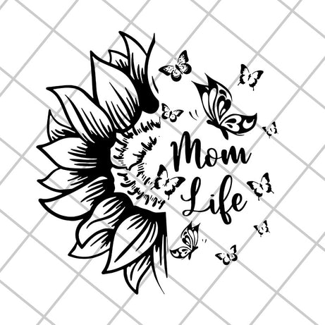 Mom life svg, Mother's day svg, eps, png, dxf digital file MTD23042124