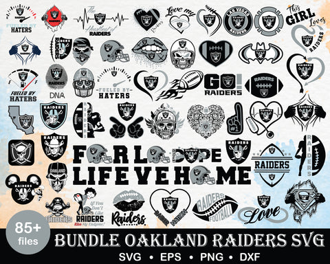 85+ Las Vegas Raiders bundle svg, Raiders bundle svg, Nfl svg, png, dxf, eps digital file
