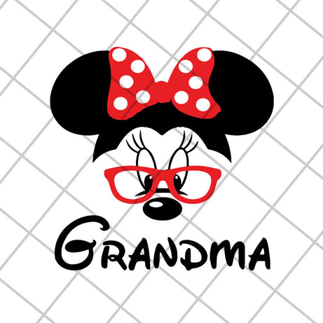 Grandma disney svg, Mother's day svg, eps, png, dxf digital file MTD27042114
