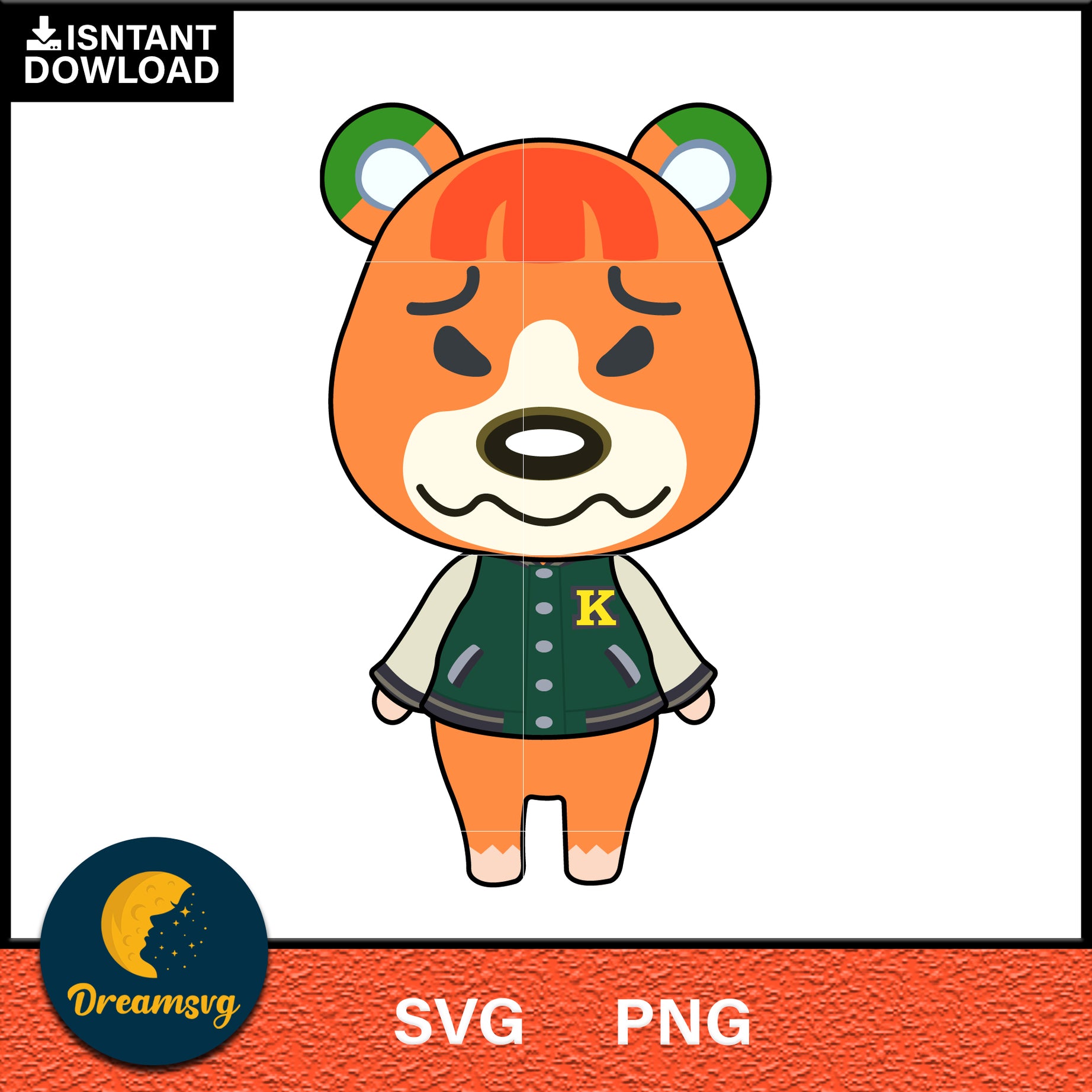 Pudge Animal Crossing Svg, Animal Crossing Svg, Animal Crossing Png, Cartoon svg, svg, png digital file