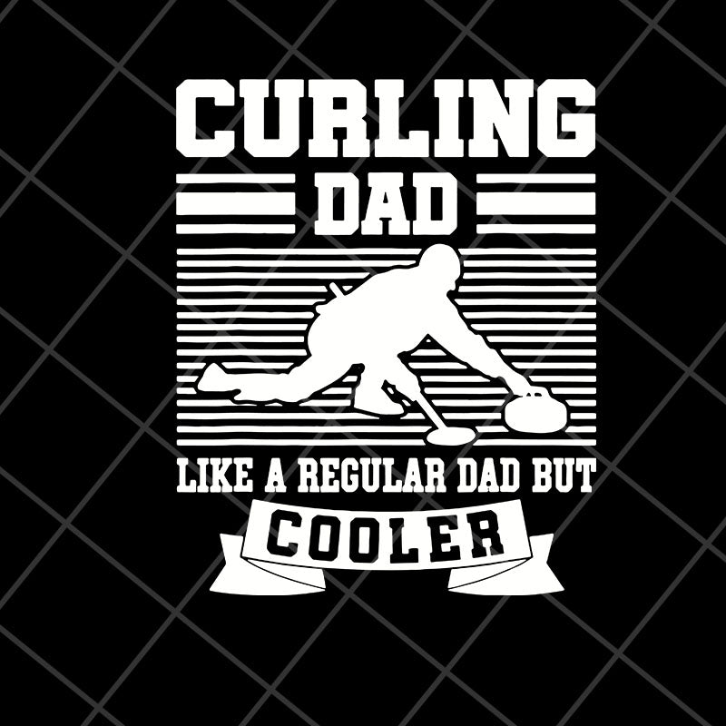 curling dad svg, png, dxf, eps digital file FTD06052127
