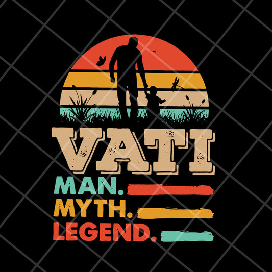 Vati man myth legend svg, Fathers day svg, png, dxf, eps digital file FTD05052103