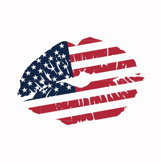 Lip american svg, png, dxf, eps, digital file JULY0052