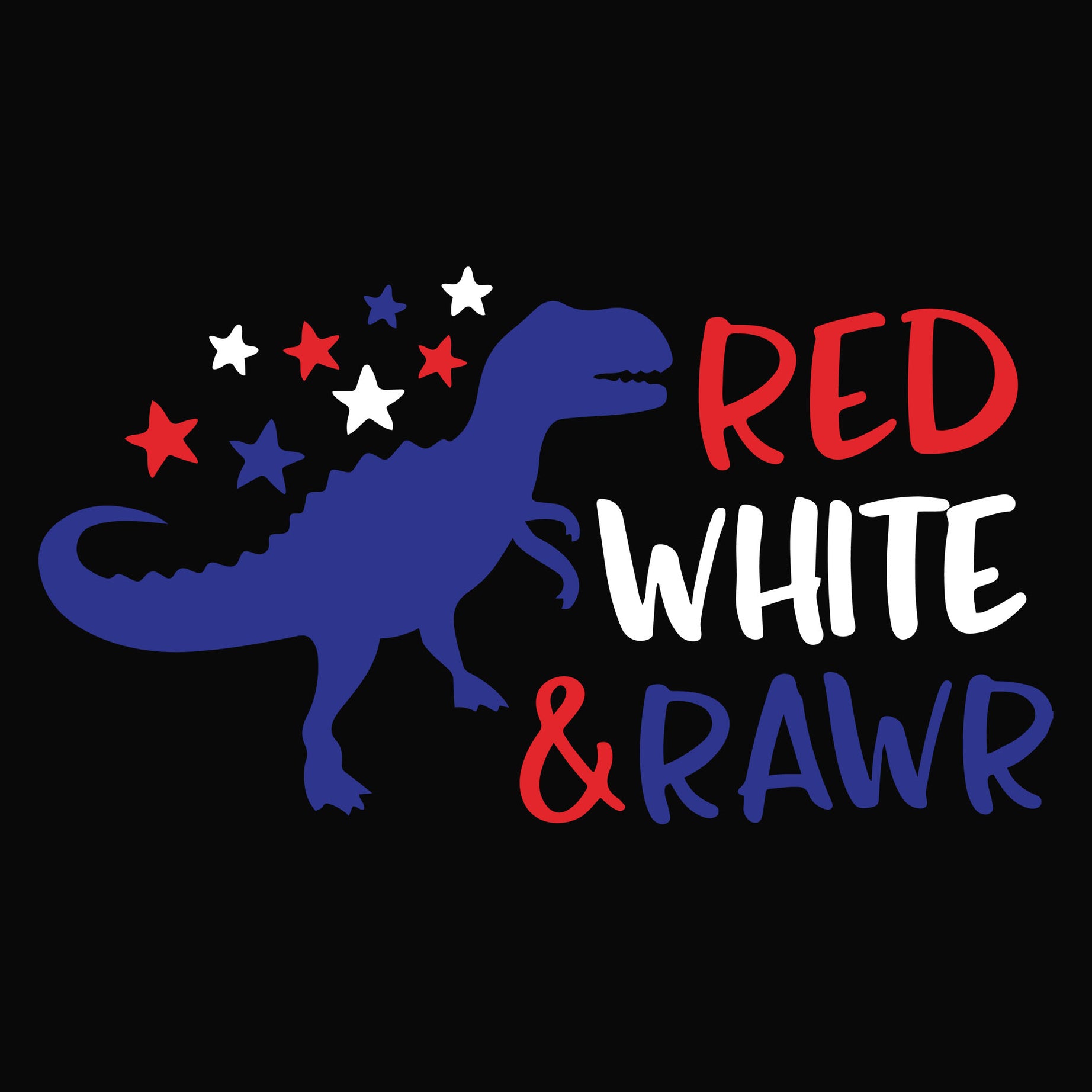 Red white & rawr svg, png, dxf, eps, digital file JULY0030