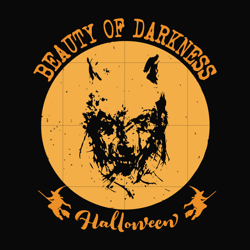 Beauty of darkness Halloween svg