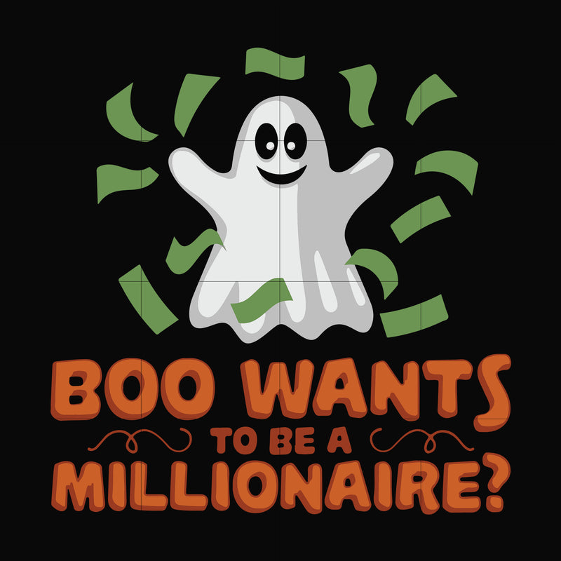 Boo wants to be a millionaire svg