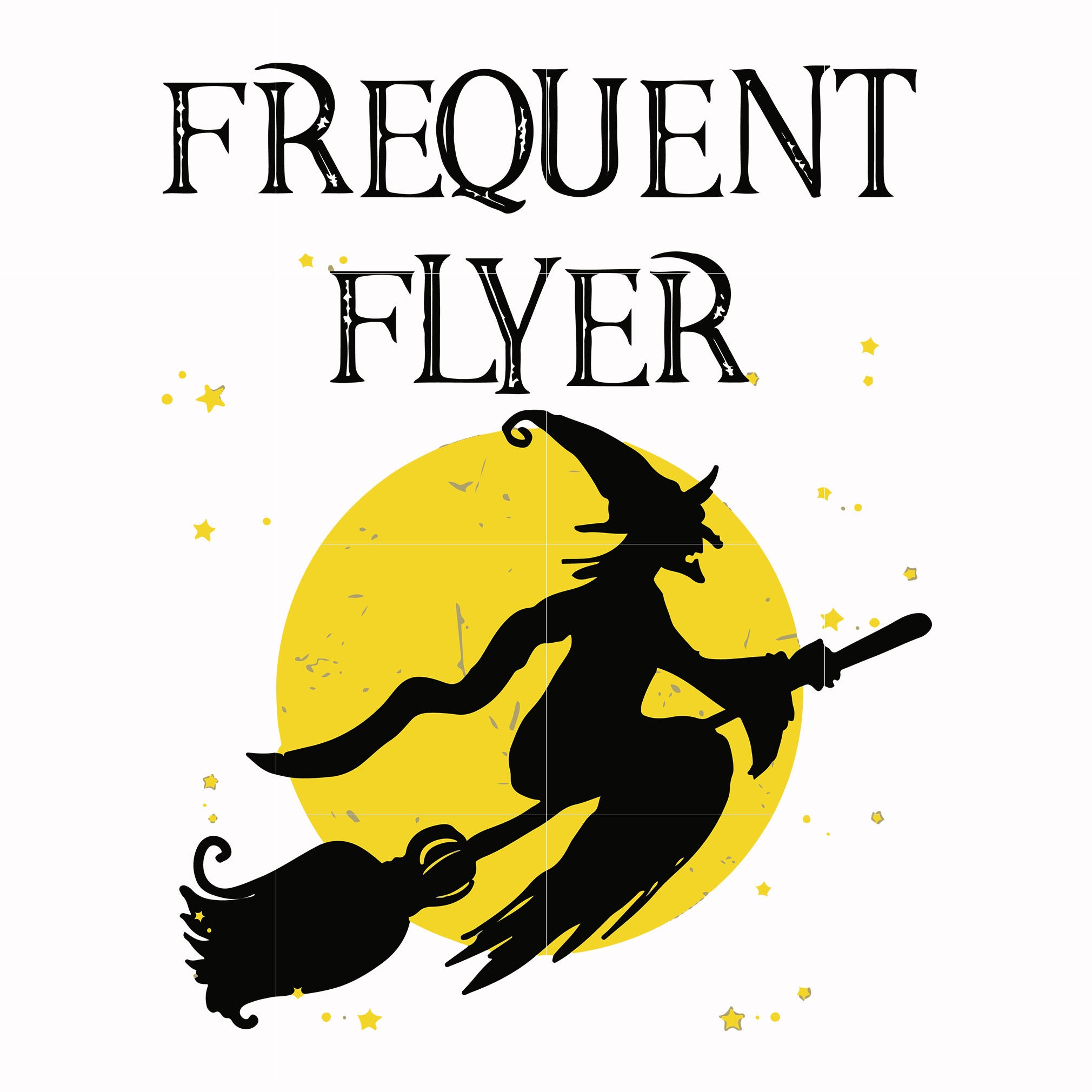 Prequent flyer svg, halloween svg, png, dxf, eps digital file HWL24072 ...