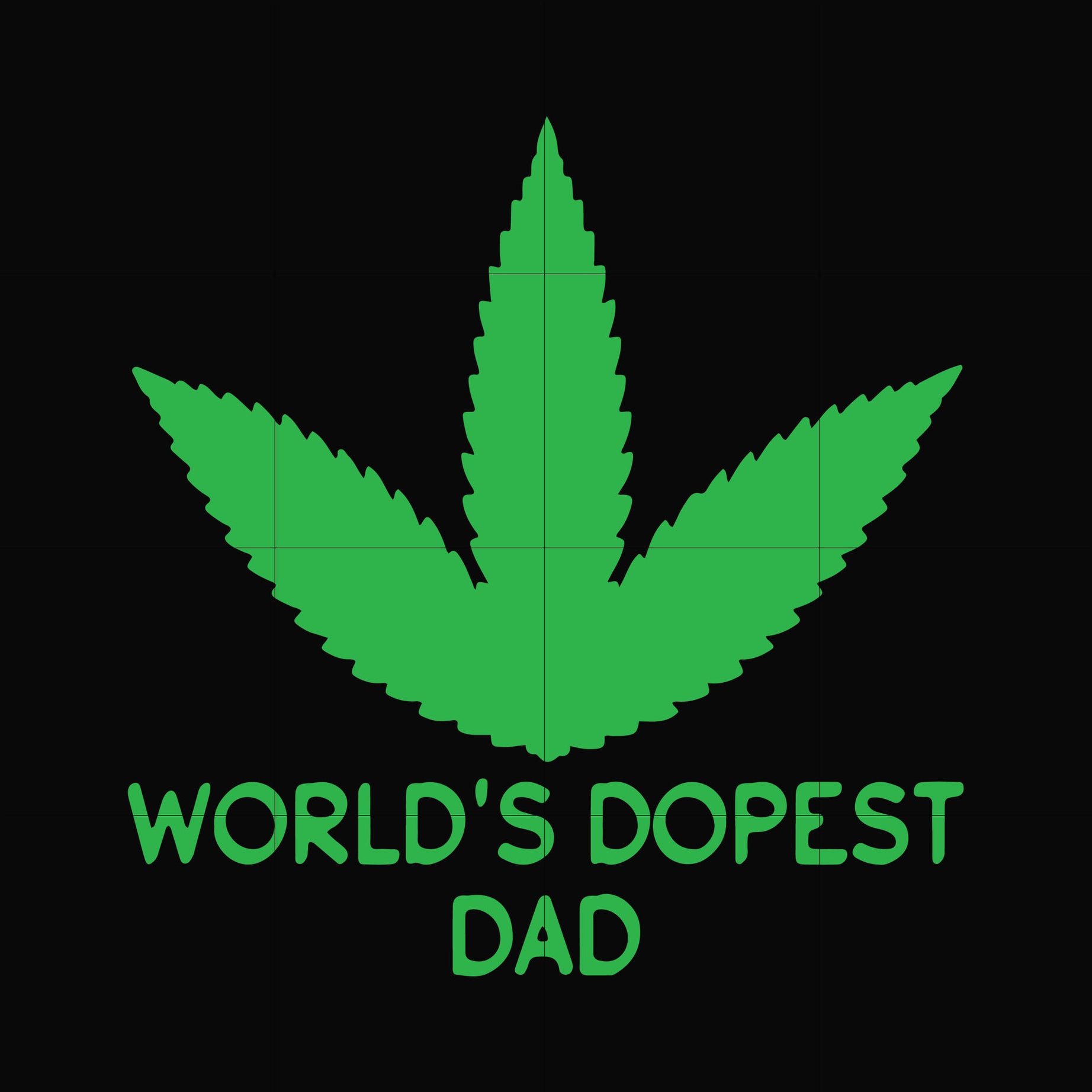 World's dopest dad svg, png, dxf, eps, digital file FTD126
