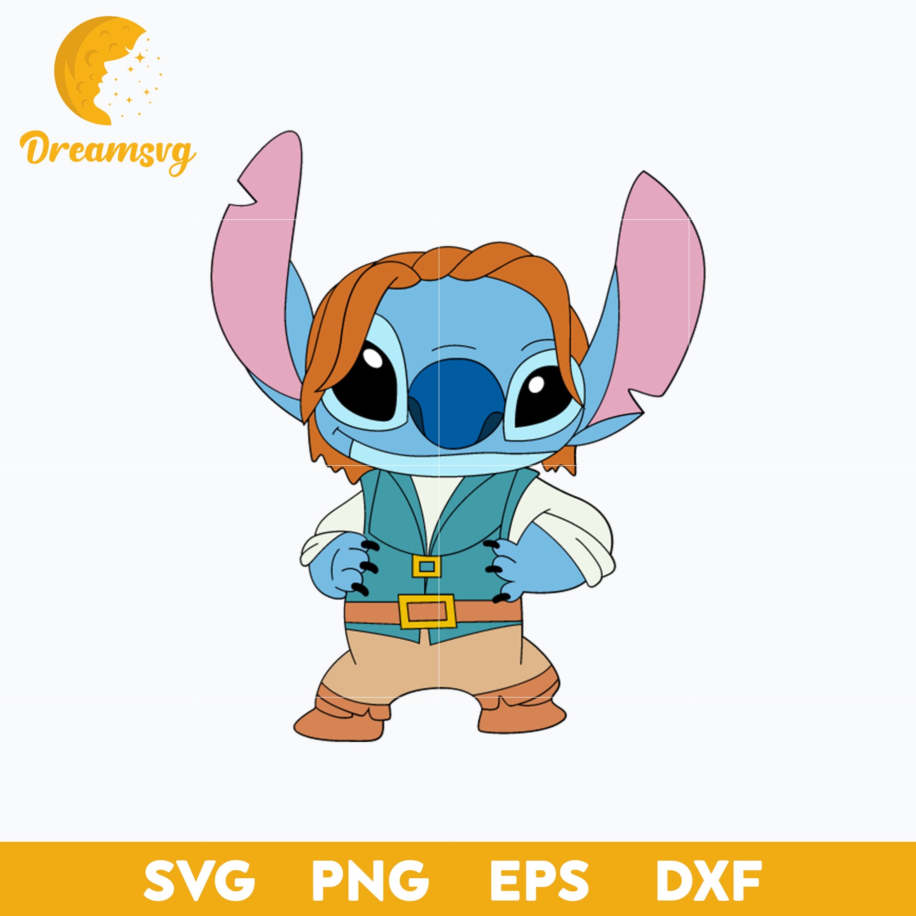 Baby Stitch Thief SVG