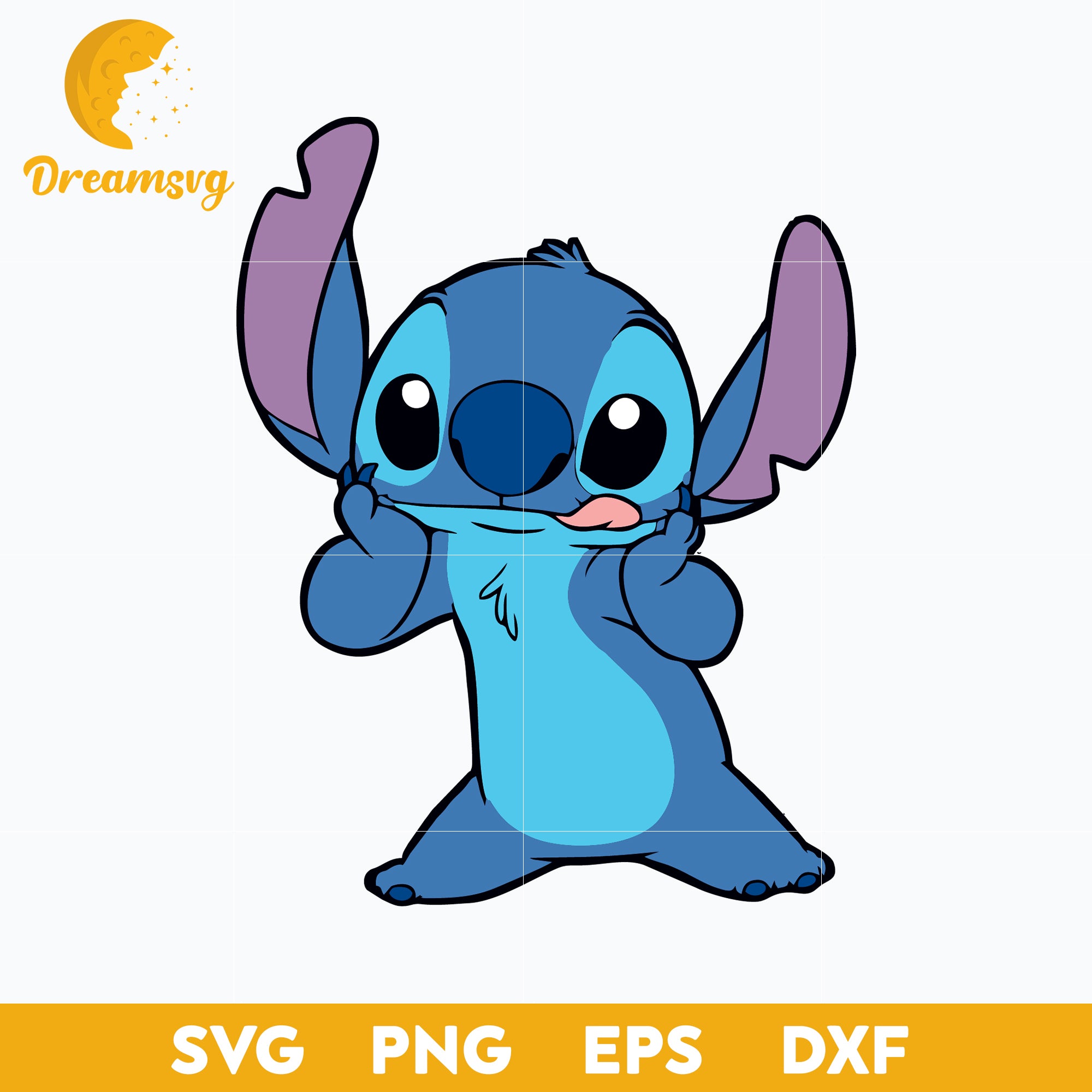 Stitch SVG, Lilo and Stitch SVG, Cartoon SVG, PNG, DXF, EPS Digital Fi ...