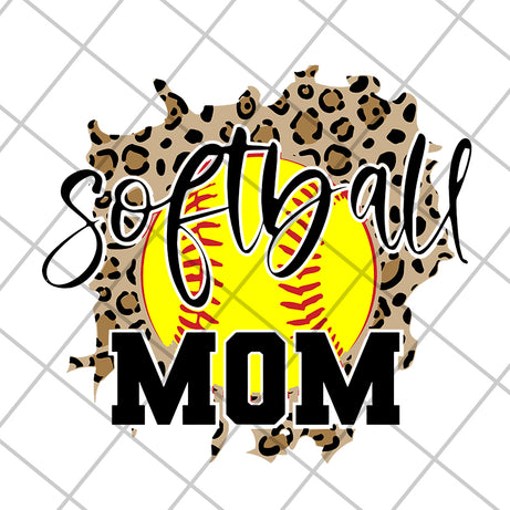 Sofball mom svg, Mother's day svg, eps, png, dxf digital file MTD05042127