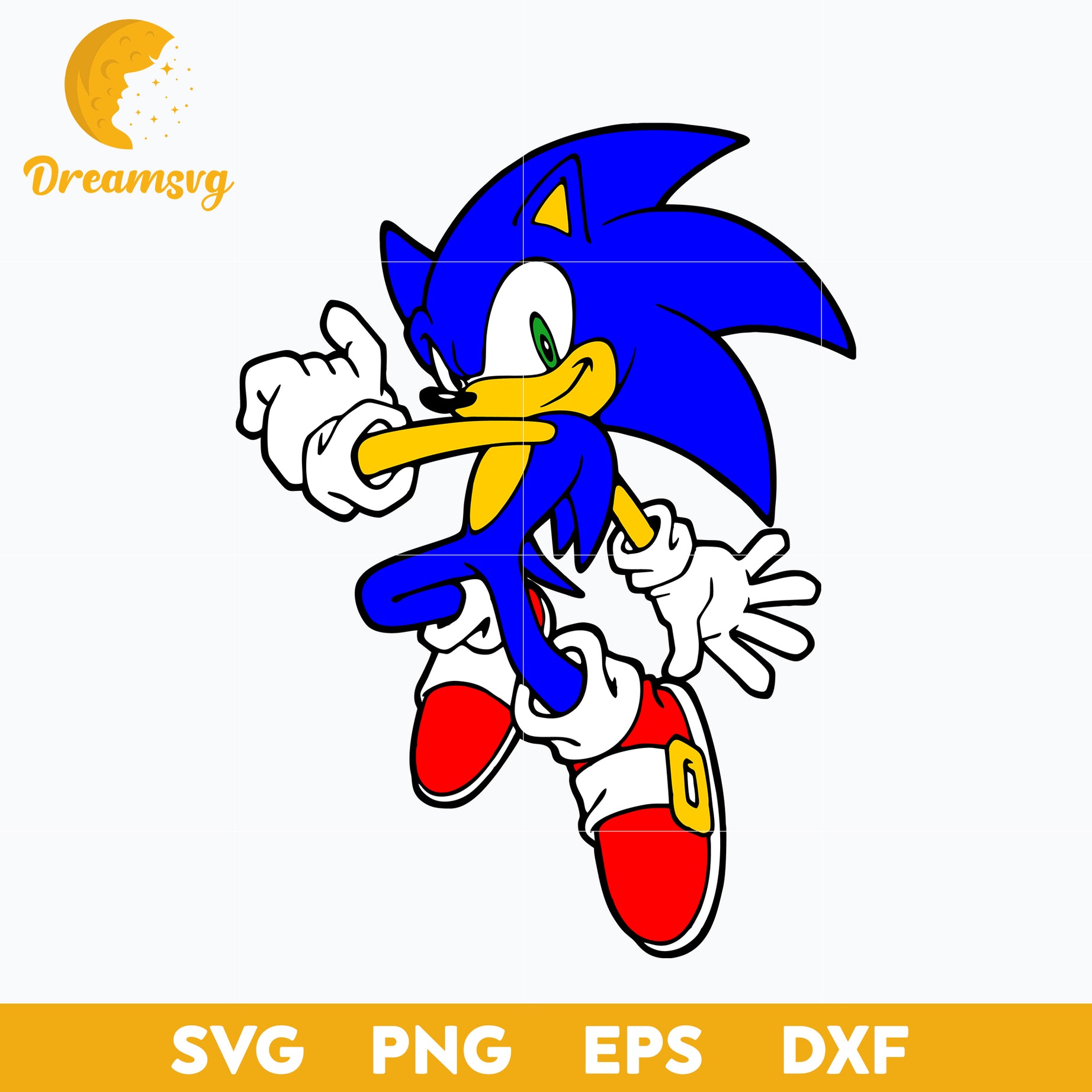 The Hedgehog Svg, Sonic Svg, Sonic Head Svg, Face Svg, Characters SVG, Cut files for Cricut, Cartoon svg, png, dxf, eps file.