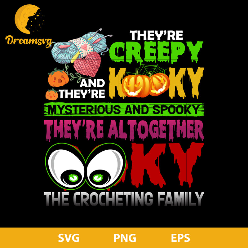 Theyre Creepy And Theyre Kooky Svg Halloween Svg Png Dxf Eps Dig