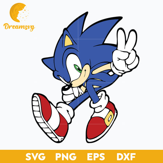 The Hedgehog Svg, Sonic Svg, Sonic Head Svg, Face Svg, Characters SVG, Cut files for Cricut, Cartoon svg, png, dxf, eps file.