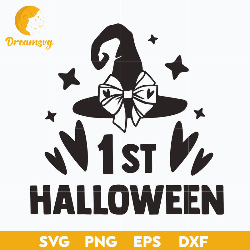 1st Halloween SVG