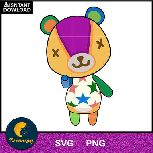 Stitches Animal Crossing Svg, Animal Crossing Svg, Animal Crossing Png, Cartoon svg, svg, png digital file