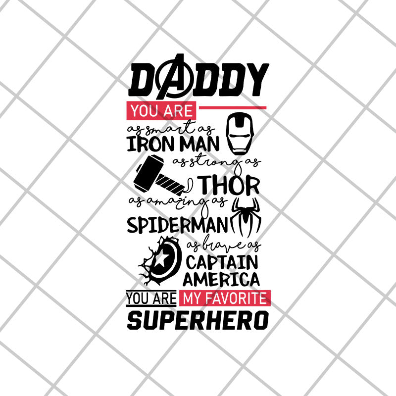 daddy hero svg, png, dxf, eps digital file FTD15052119