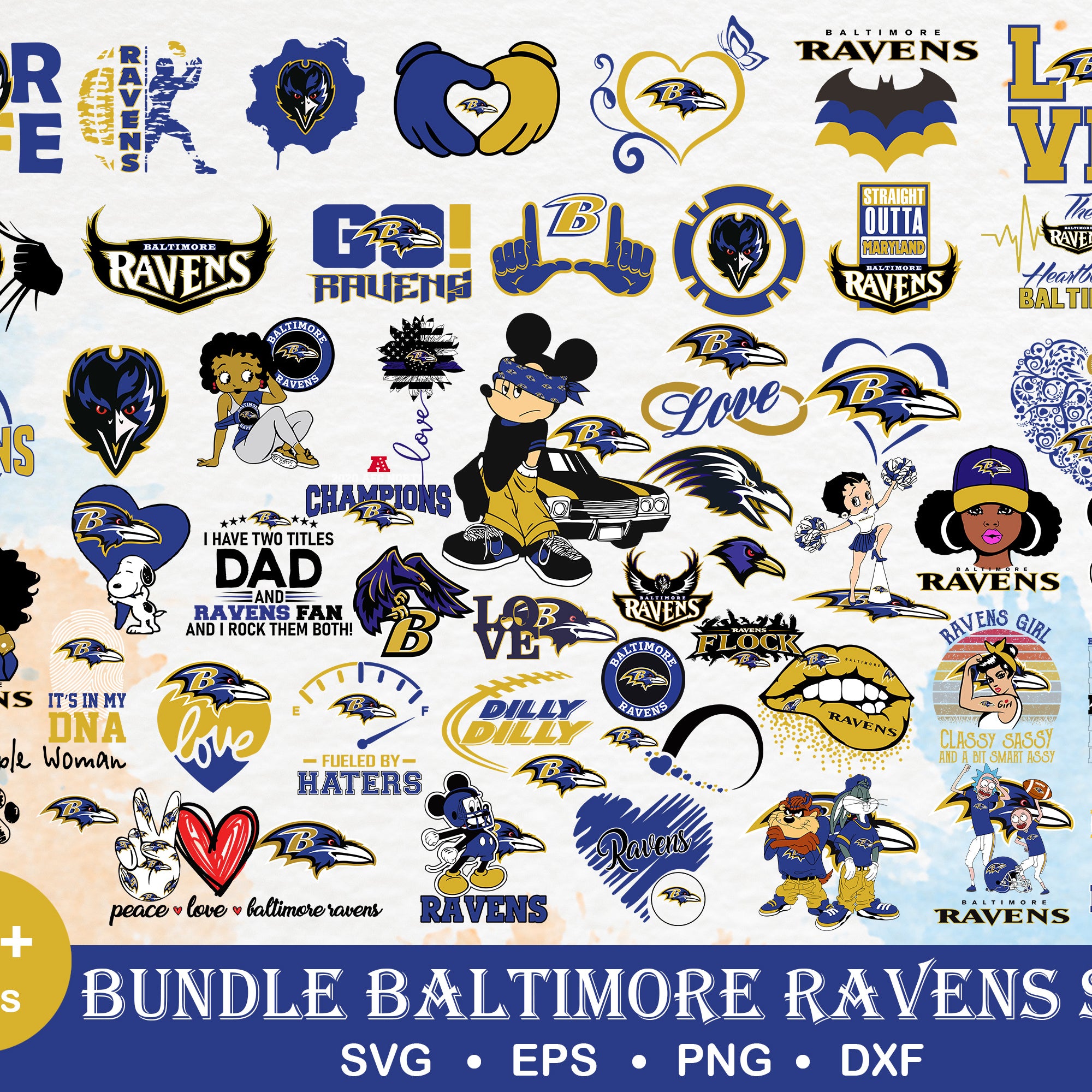 85+ Baltimore Ravens bundle svg, Baltimore Ravens svg, NFL svg, png, dxf, eps digital file