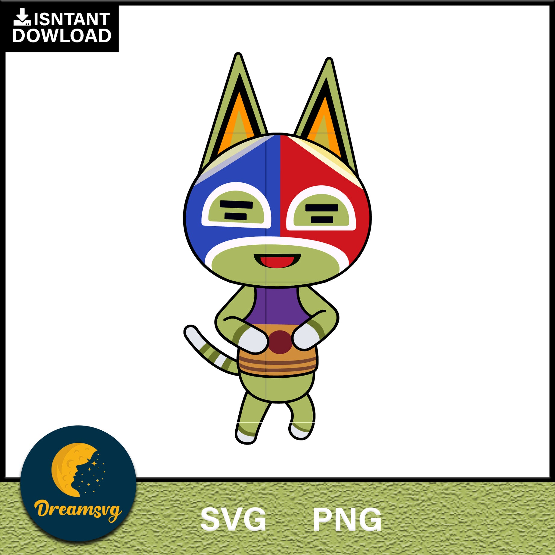 Stinky Animal Crossing Svg, Animal Crossing Svg, Animal Crossing Png, Cartoon svg, svg, png digital file