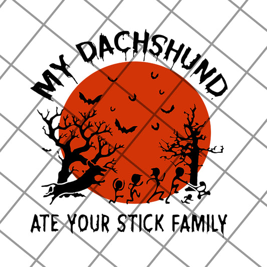 my dachshund svg, png, dxf, eps digital file FTD19052105