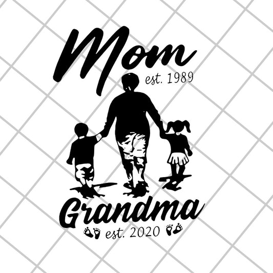Mom grandma svg, Mother's day svg, eps, png, dxf digital file MTD27042117
