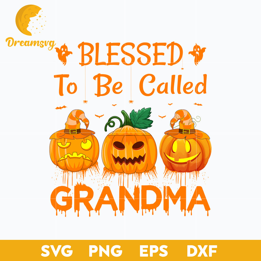 Blessed to be called grandma Svg