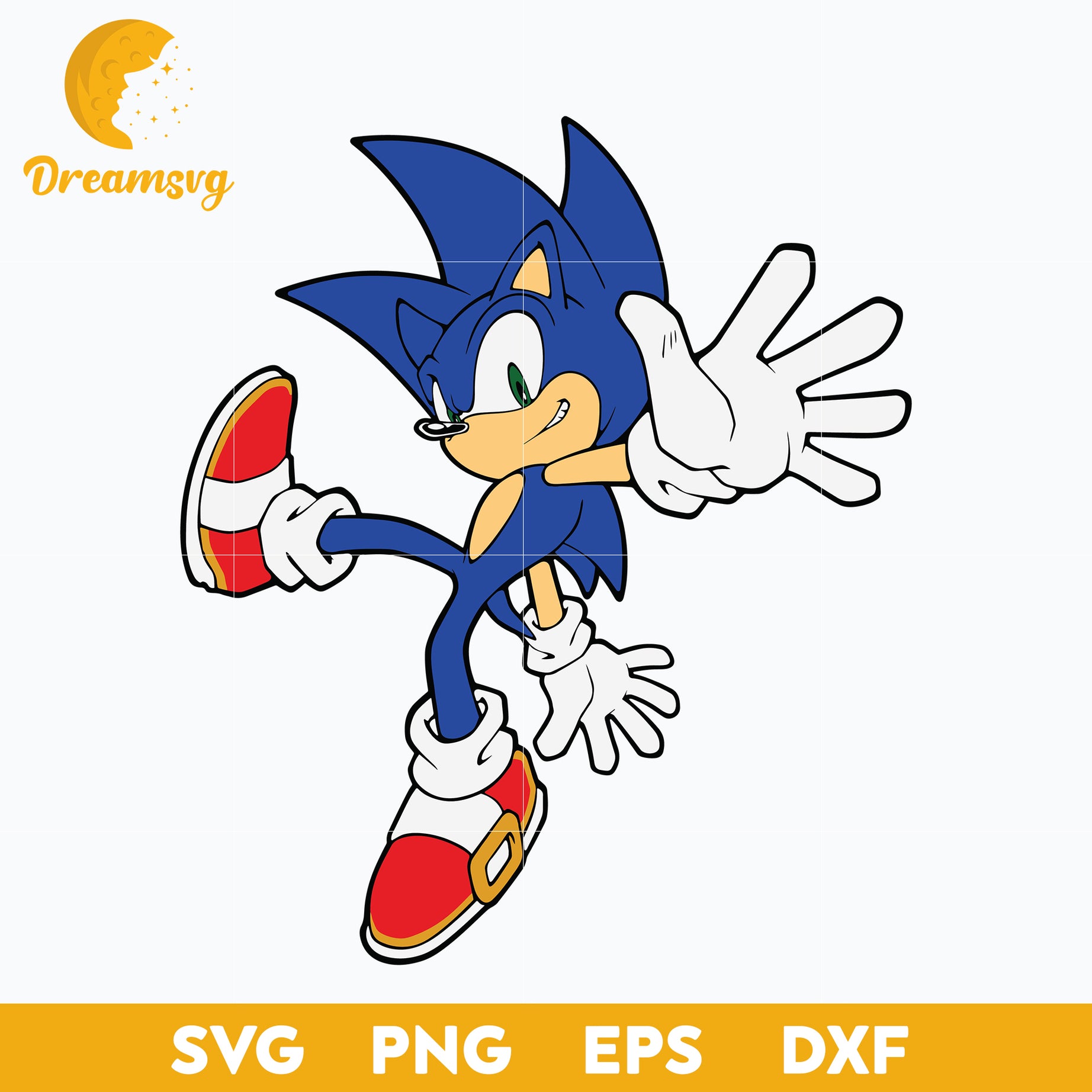 The Hedgehog Svg, Sonic Svg, Sonic Head Svg, Face Svg, Characters SVG, Cut files for Cricut, Cartoon svg, png, dxf, eps file.
