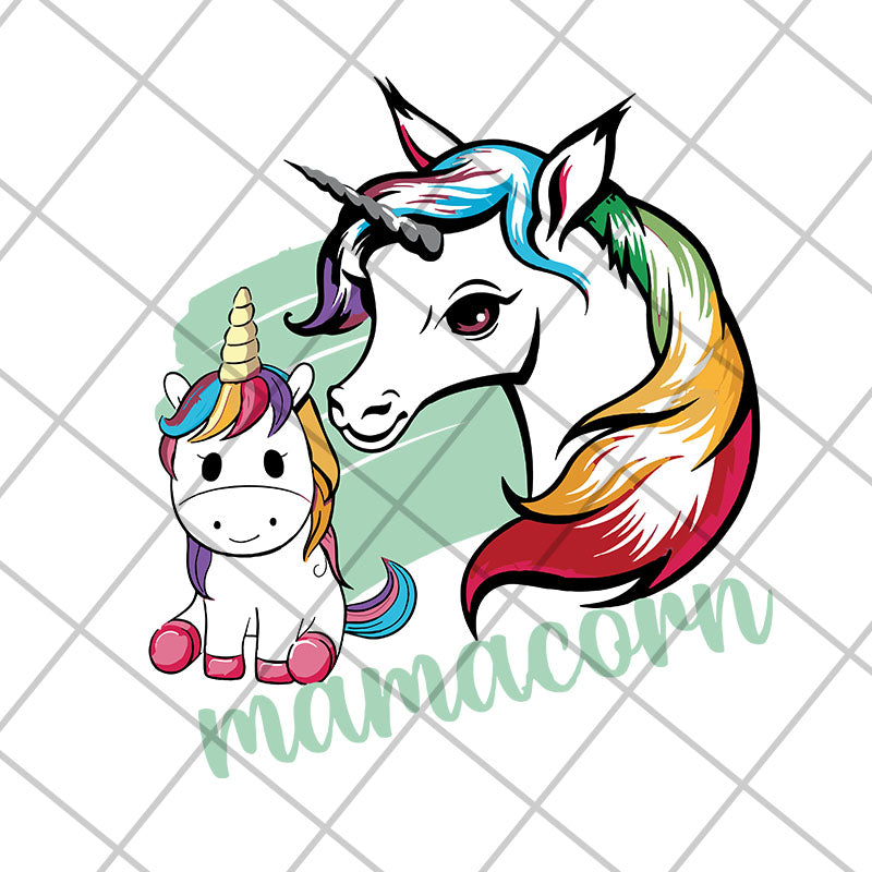 Mamacorn svg, Mother's day svg, eps, png, dxf digital file MTD27042116
